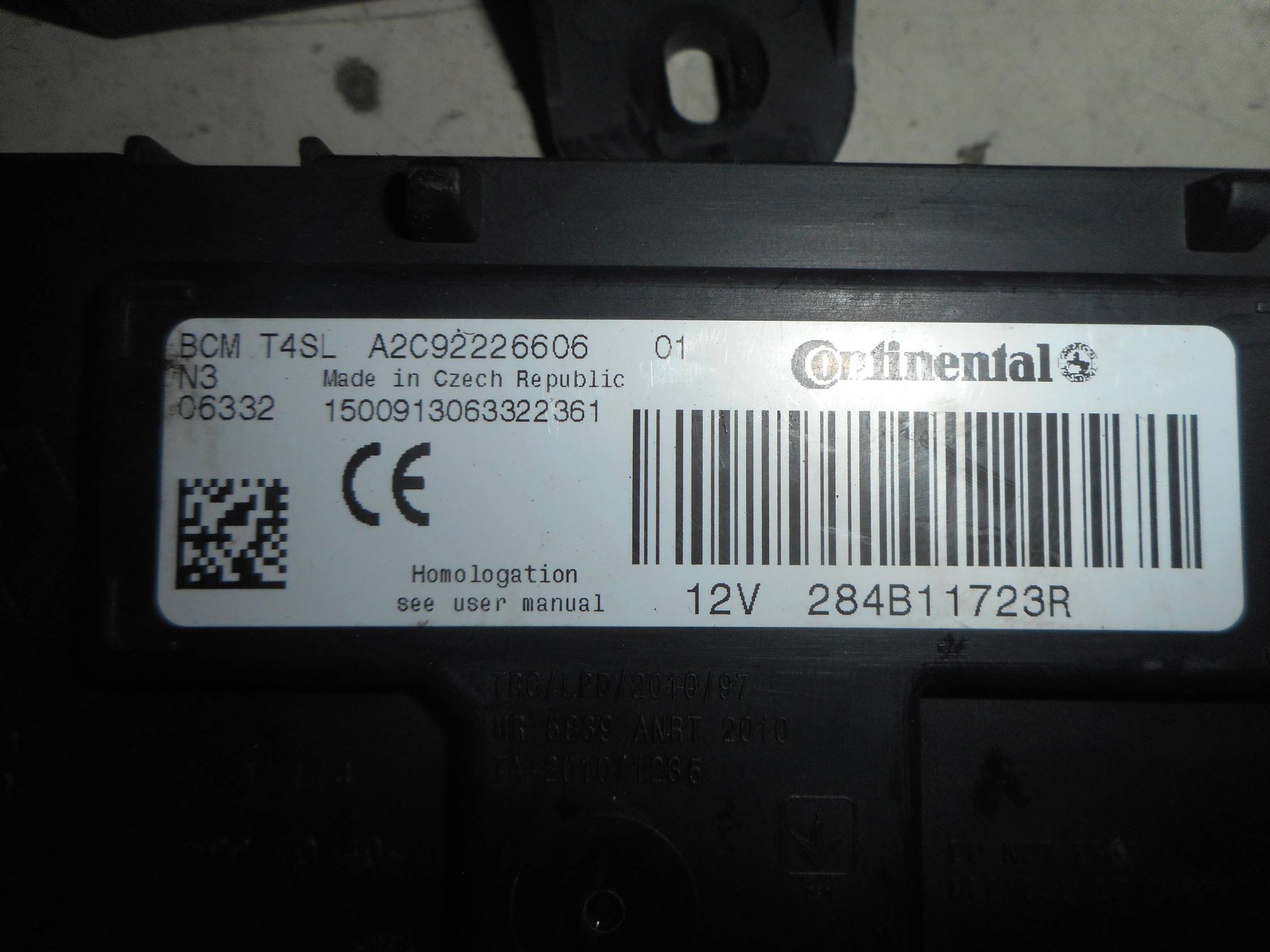 Centralina iniezione